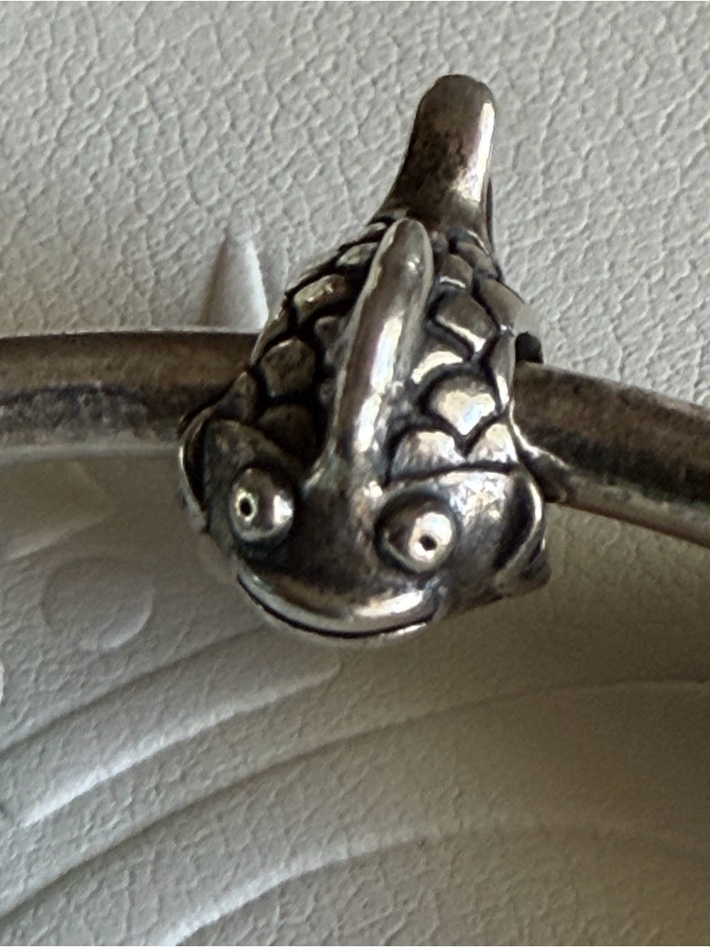 Authentic Pandora Happy Fish Silver Charm